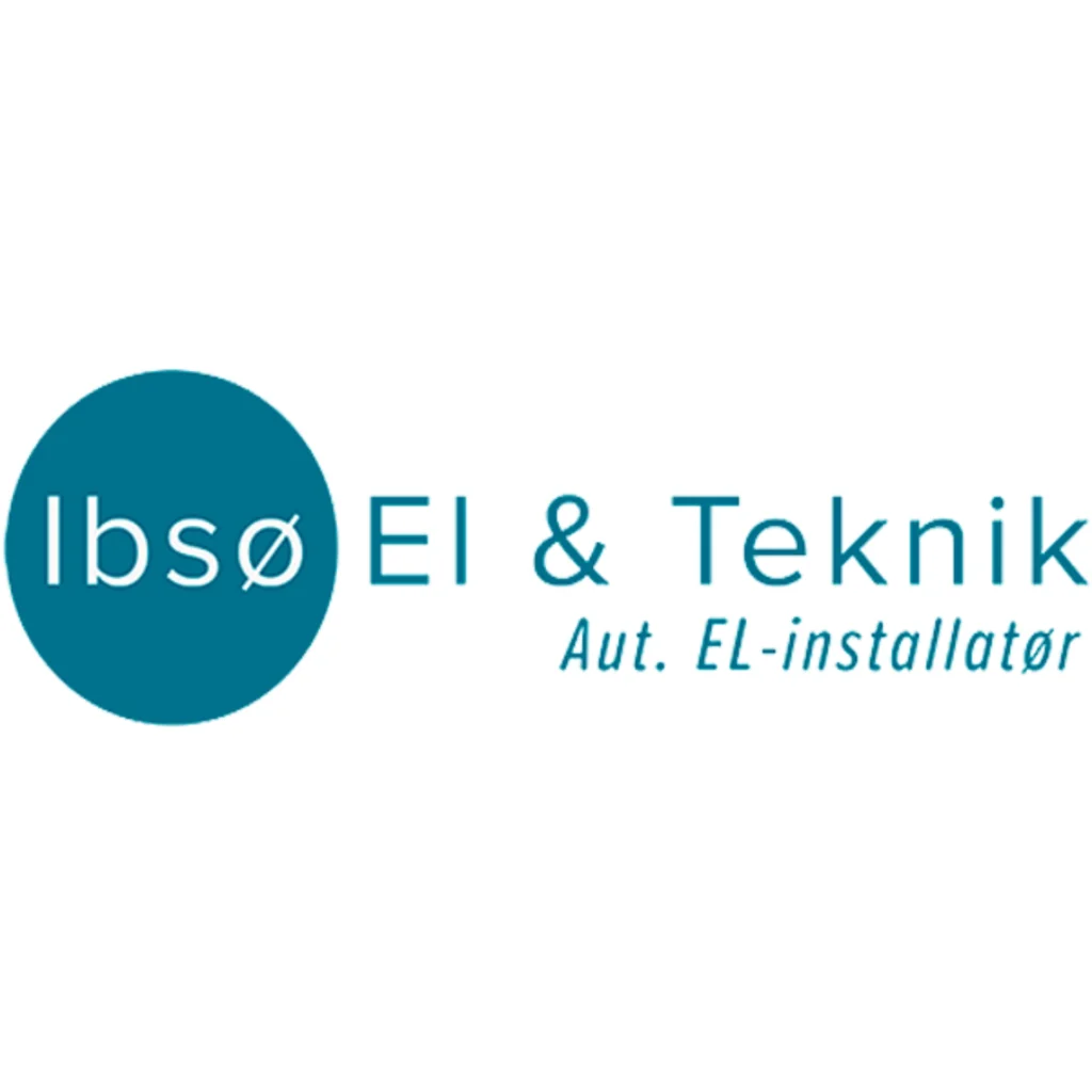 Logo for Ibso El & Teknik, autoriseret EL-installatør i Danmark.